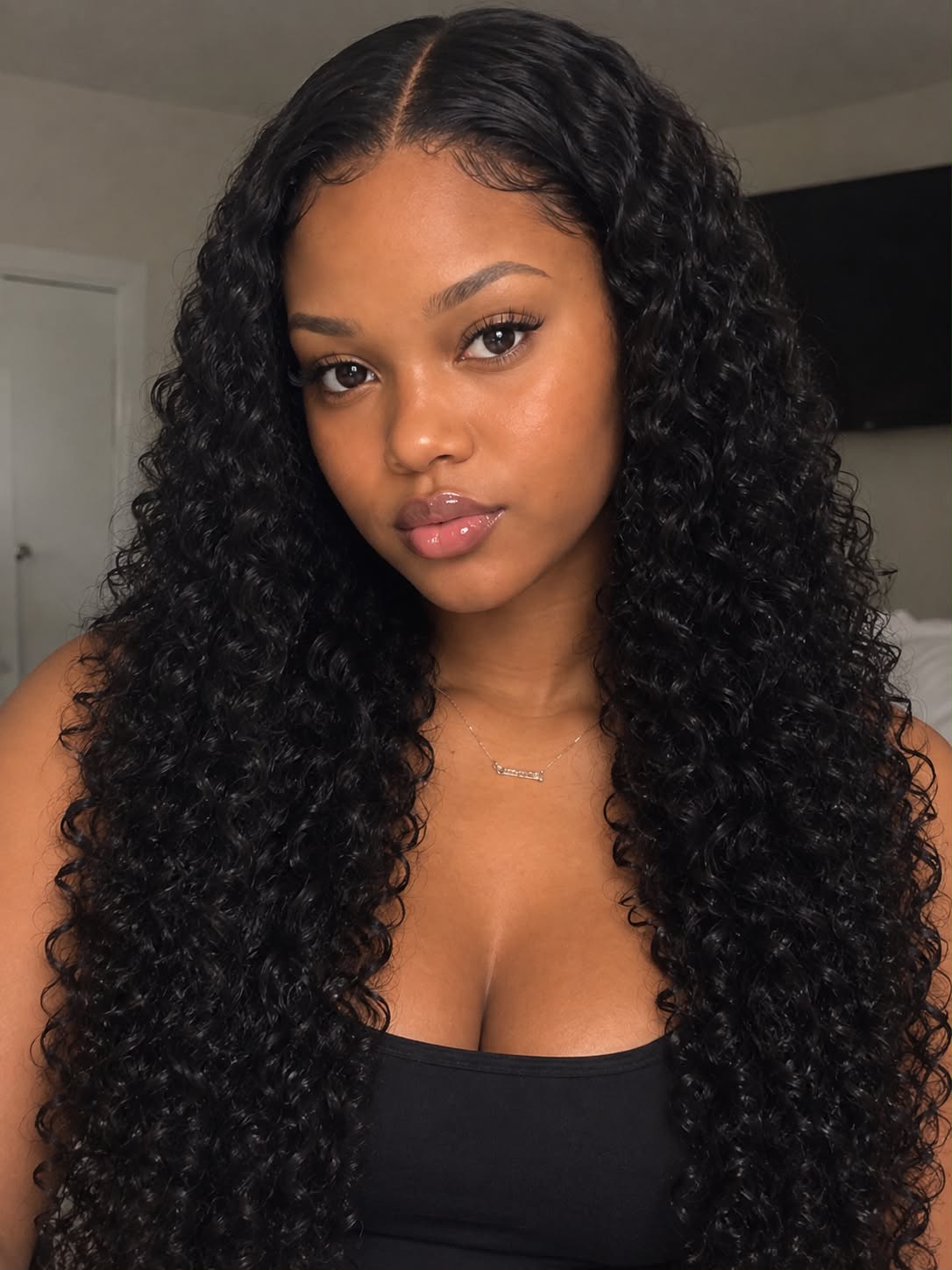 5X5 HD Lace Super Curly Wig Size 18